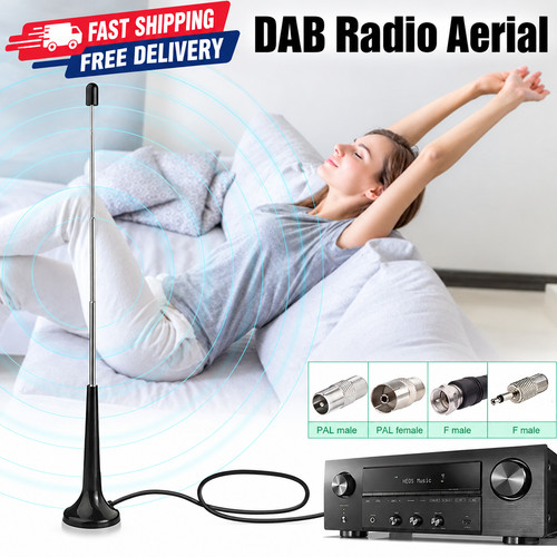 Telescopic dab radio aerial - dab, fm